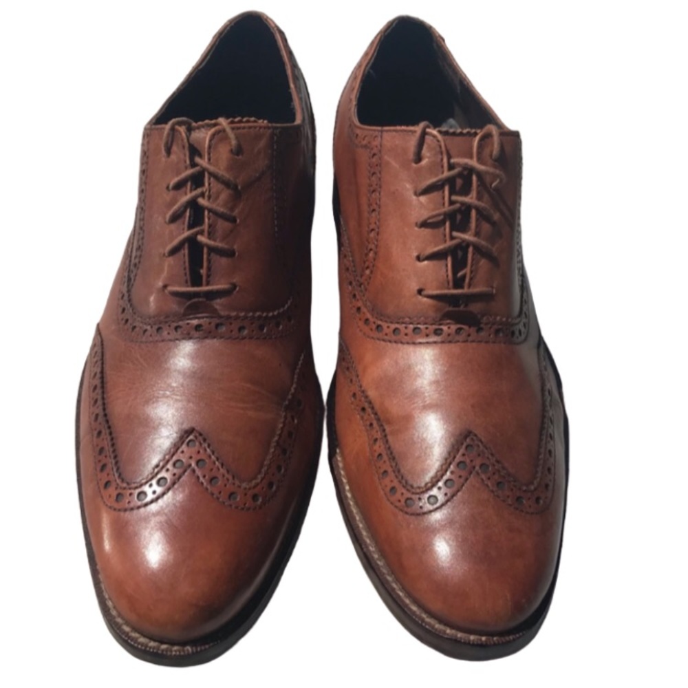 Cole Haan ‘Madison’ Leather Wingtip Lace Up Oxford Shoes C10146 Size 11.5 M